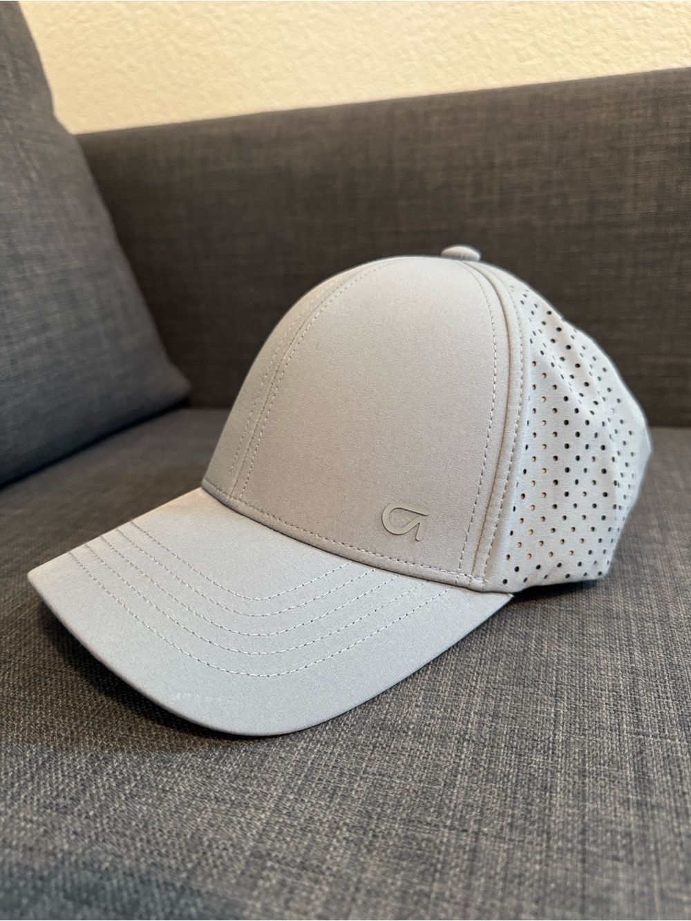 GAP Light Gray Men’s Perforated Baseball Cap